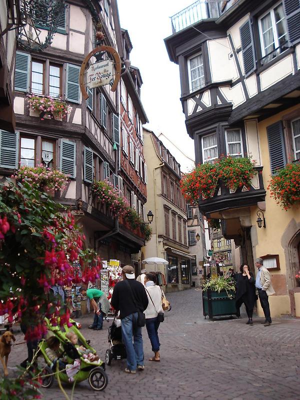 Street in old Colmar