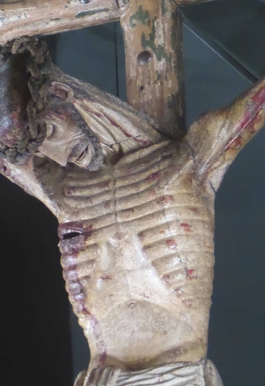 Impressive sculpture of Christ, Photo: H. Maurer, 2015