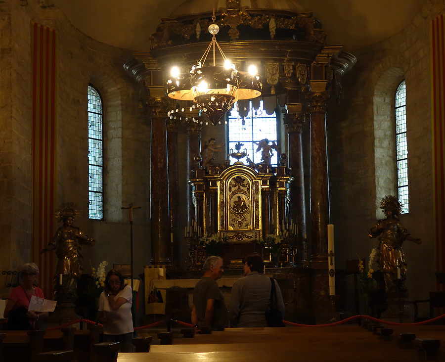Inside the church, Photo: U. Maurer, 2015