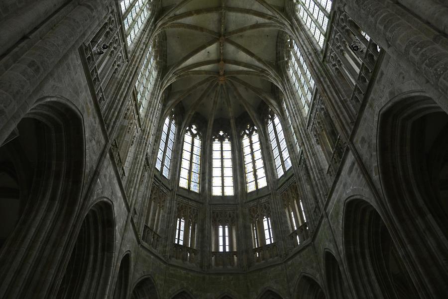 Mont St-Michel - Notre Dame; Inside