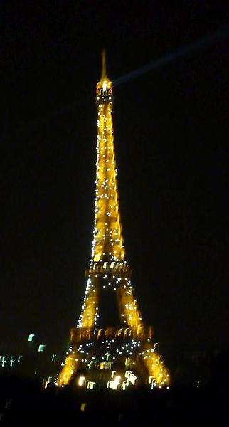 Eiffeltower at night, 2011