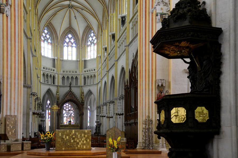 Quimper - Cathedral; Inside