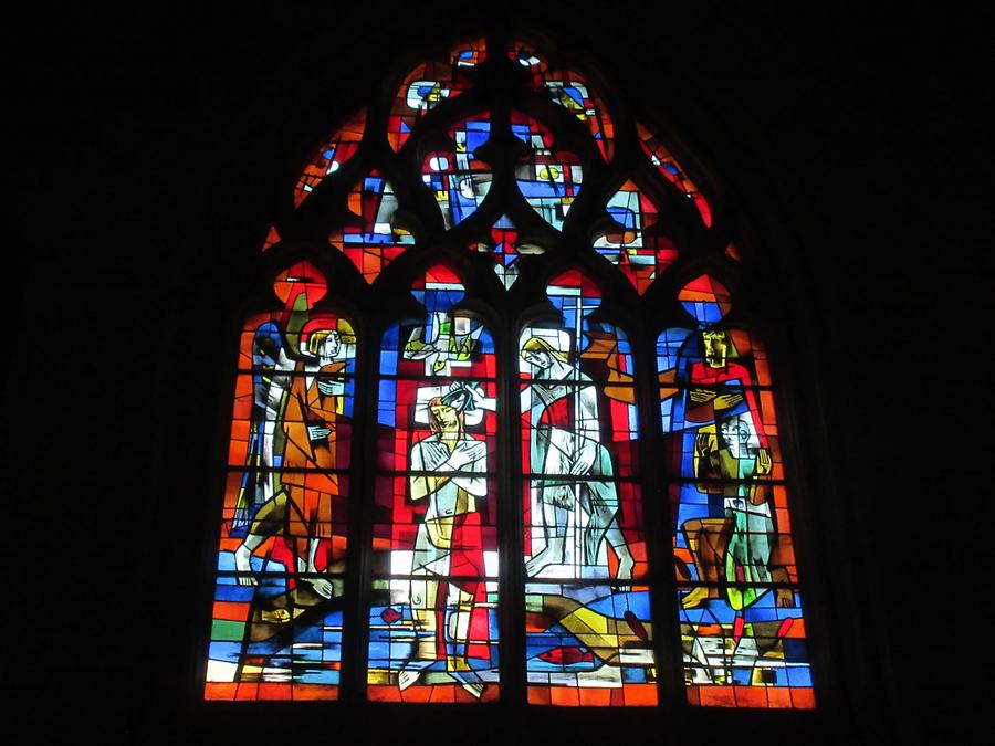 Bordeaux - Basilica Saint-Michel - Kirchenfenster