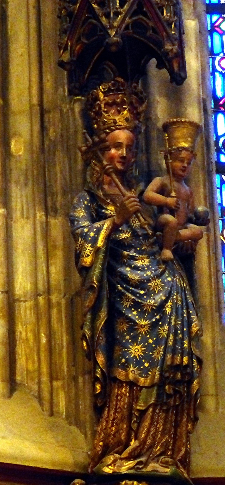 Aachen - Cathedral; Virgin Mary (2) | Aachen (1) | Pictures | Germany ...