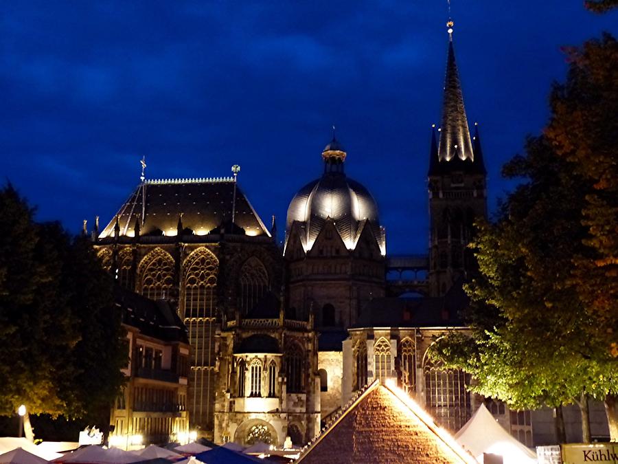 Aachen - Cathedral at Night