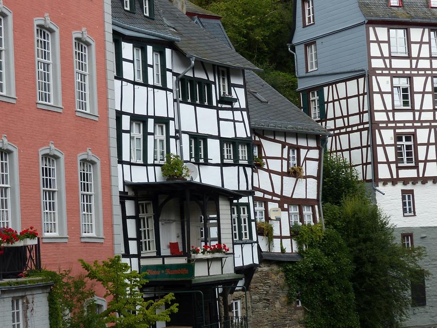 Monschau - Warped Timber-framed Houses