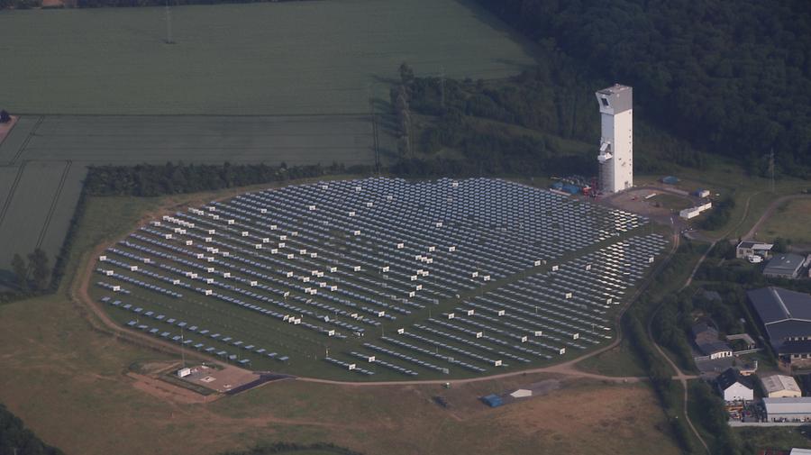 Solarkraftwerk beim FZ Jülich