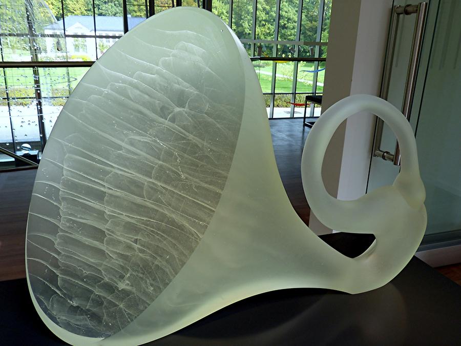 Rödental - Glass-museum: 'Swan'