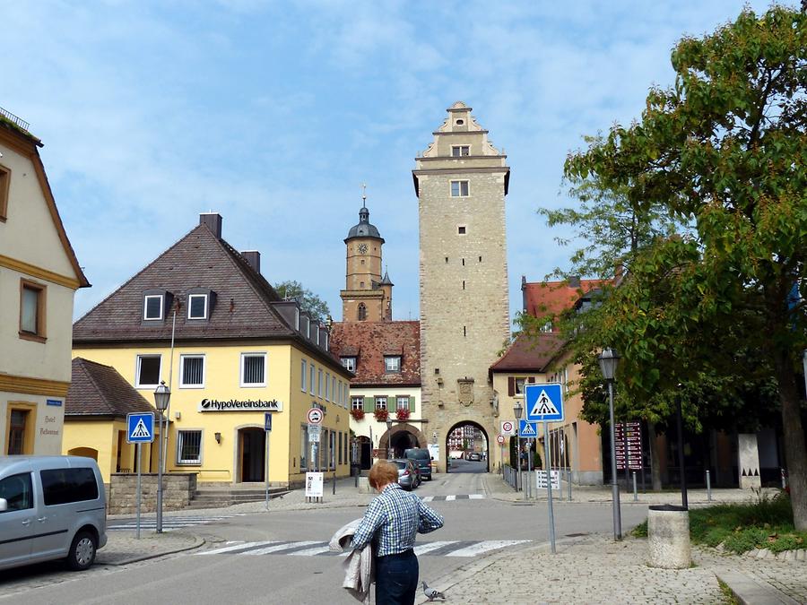 Volkach - City gate and tower