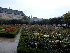 Bamberg - Royal garden with Michaelsberg