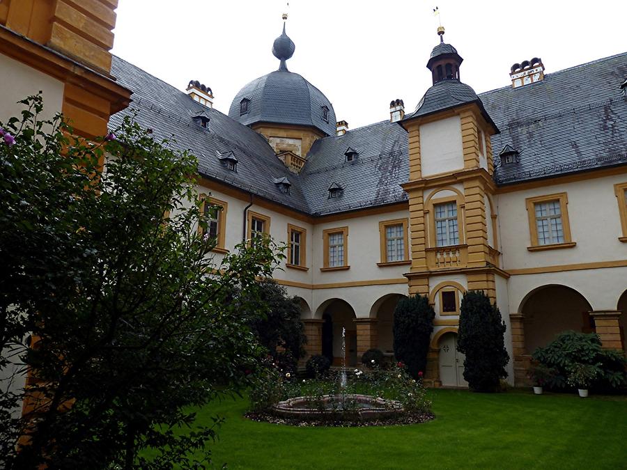 Castle Seehof - Castle courtyard