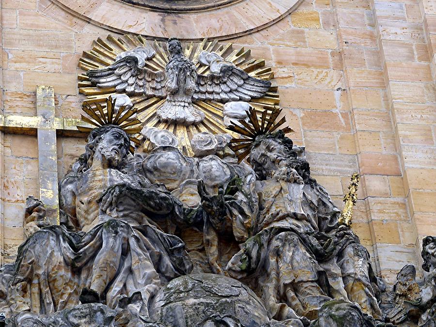 Gössweinstein - Pilgrimage basilica with the holy trinity