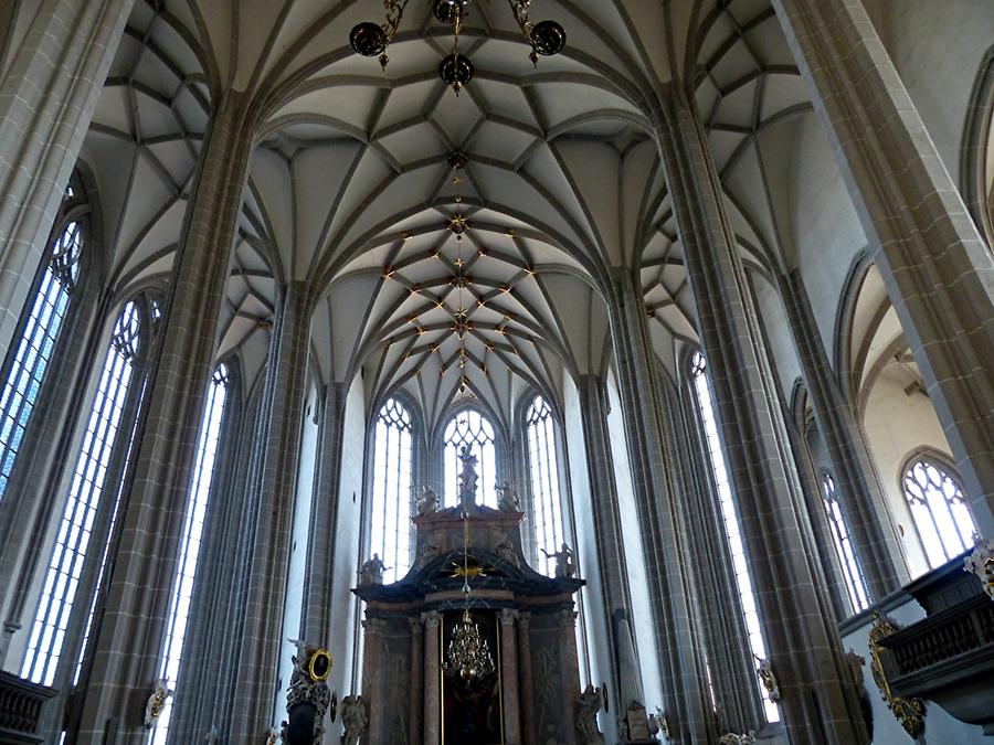 Görlitz - St. Peter and St. Paul's Church; Ribbed Vaulting