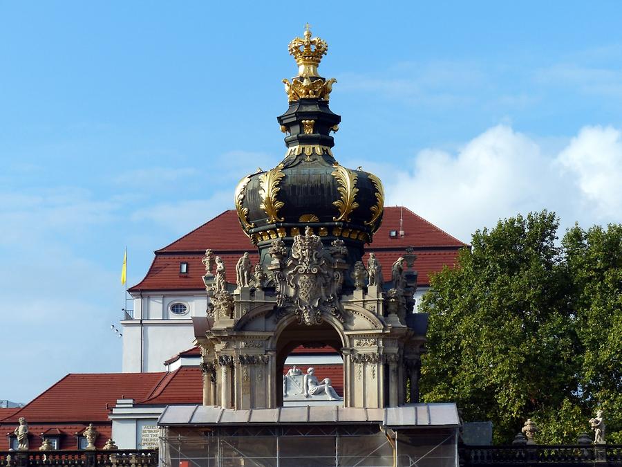 Dresden - Zwinger; Kronentor Gate
