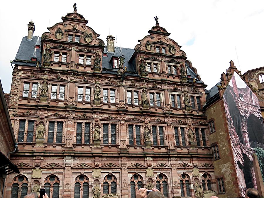 Heidelberg - Castle; 'Friedrichsbau'