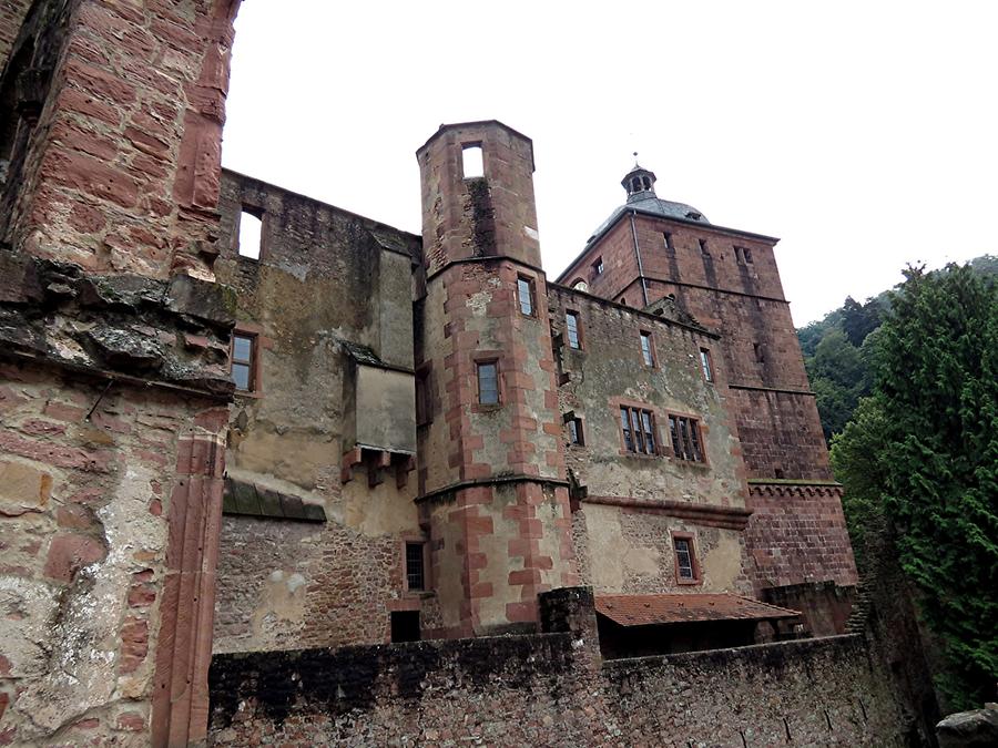 Heidelberg - Castle; 'Ruprechtsbau'