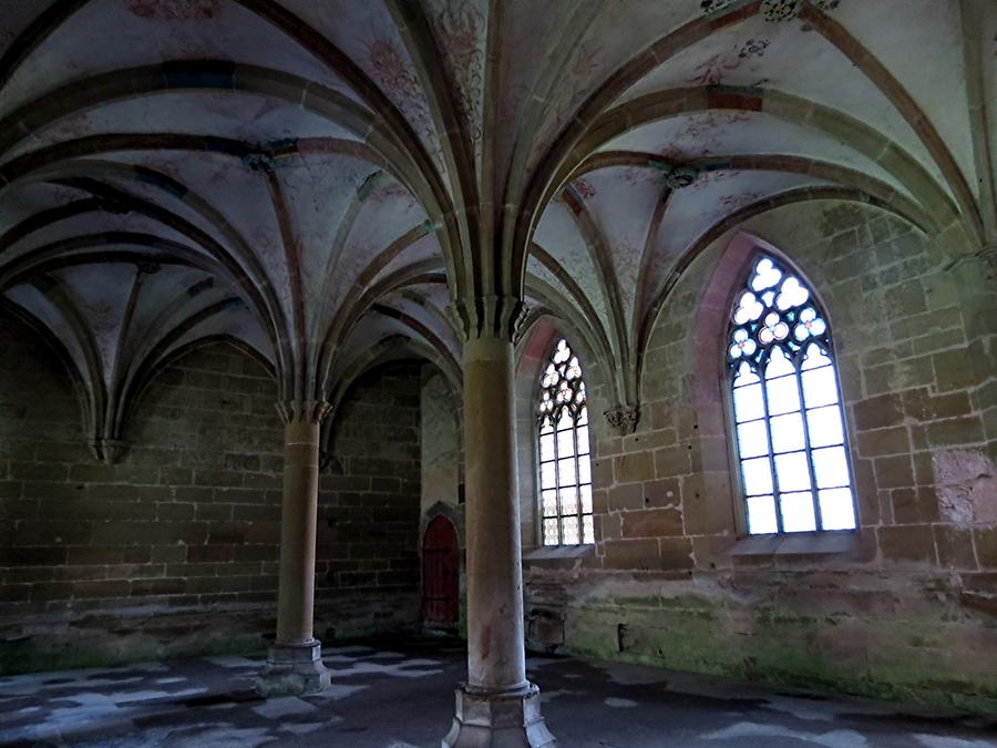 Maulbronn Abbey - Chapter House; Painting from 1424