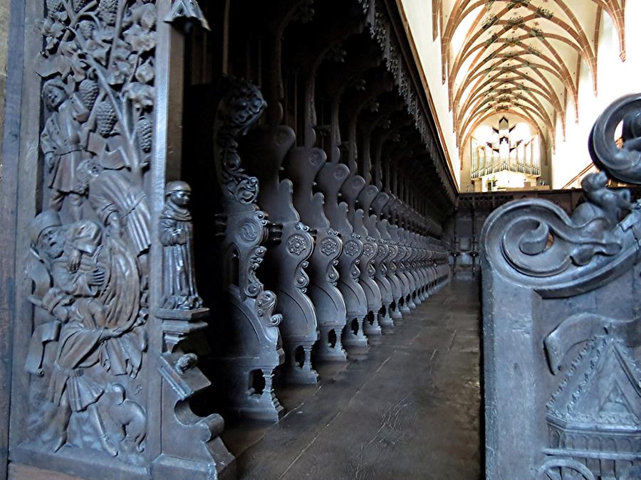 Maulbronn Abbey - Choir Stalls, around 1450