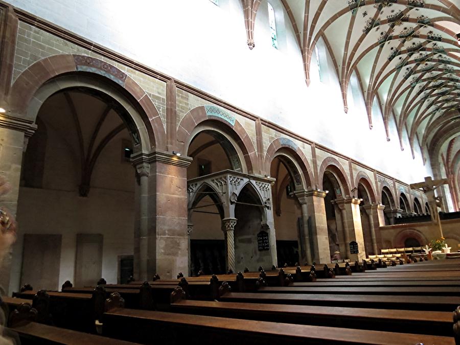 Maulbronn Abbey - Monastery Church; Romanesque Arches