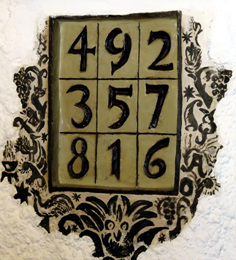 Maulbronn Abbey - Parlour with Magic Square