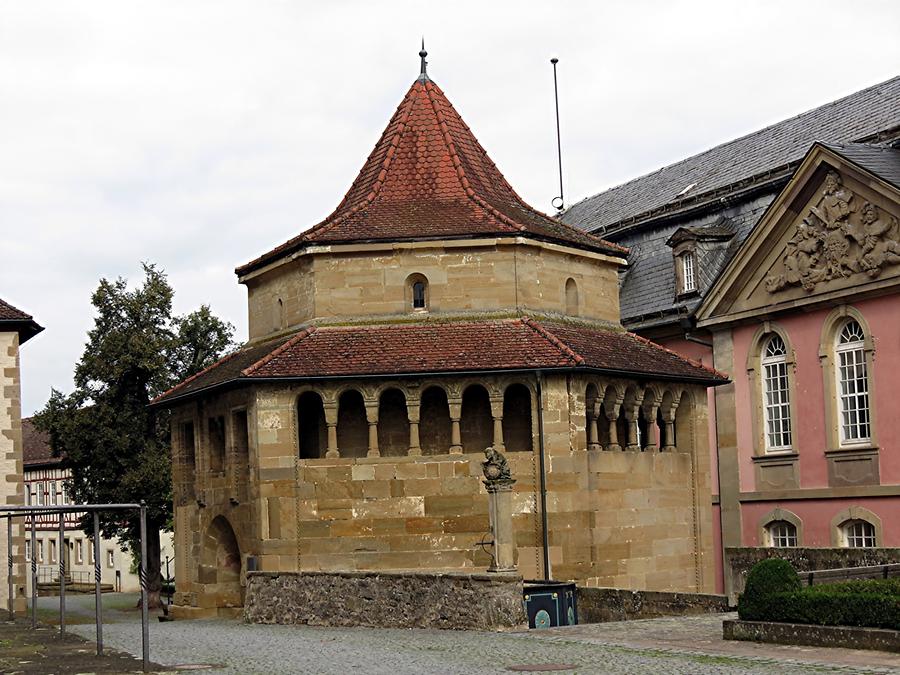 Großcomburg - Romanesque Hexagon Chapel from 1230