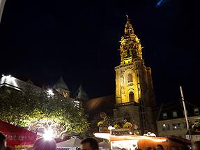 Heilbronn - St. Kilian's Church and Wine Stalls