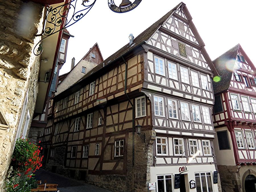 Schwäbisch Hall - Oldest Half-Timbered House, 1289