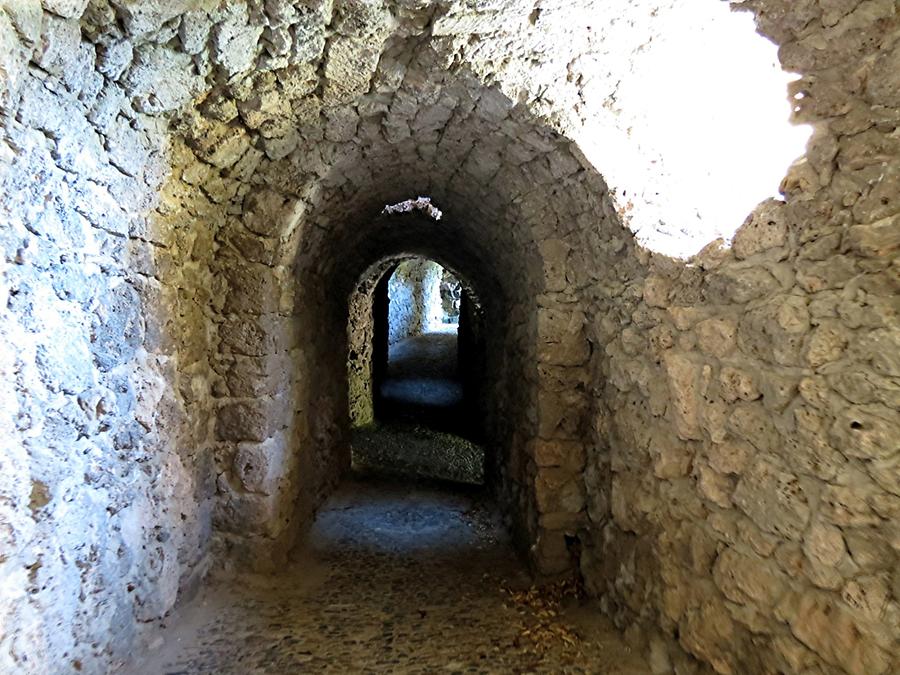 Schwetzingen - Castle Garden; Archway to the Temple of Apollo