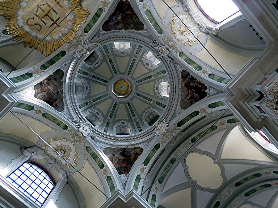 Mannheim - Church of the Jesuits; Domed Ceiling
