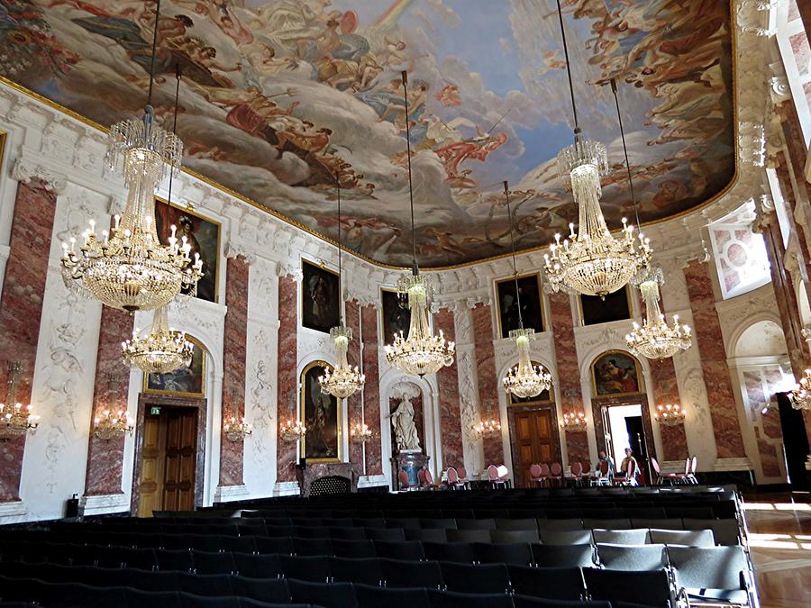 Mannheim - Palace; Baroque Ceremonial Hall