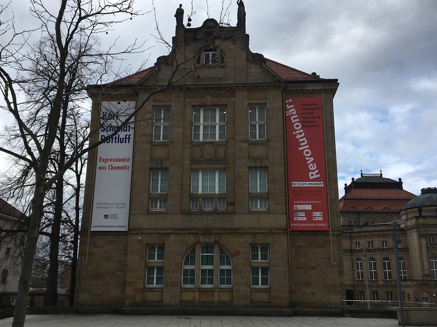 Chemnitz - Museum am Theaterplatz housing the Urban Art Collection