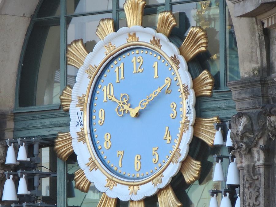 Dresden - Zwinger, Glockenspielpavillon, Clock
