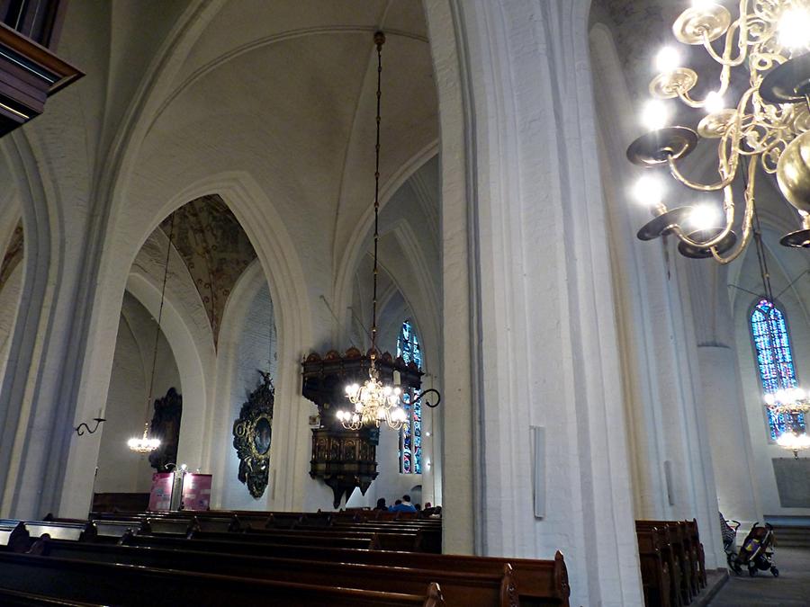 Flensburg - Church of St. Mary; Gothic Interior