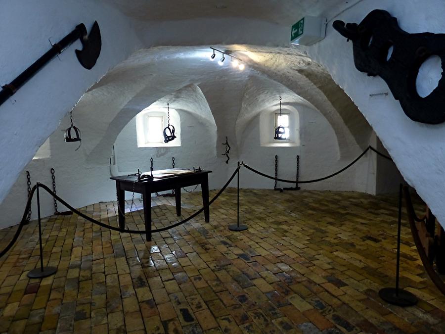 Glücksburg Castle - Basement; Torture Chamber