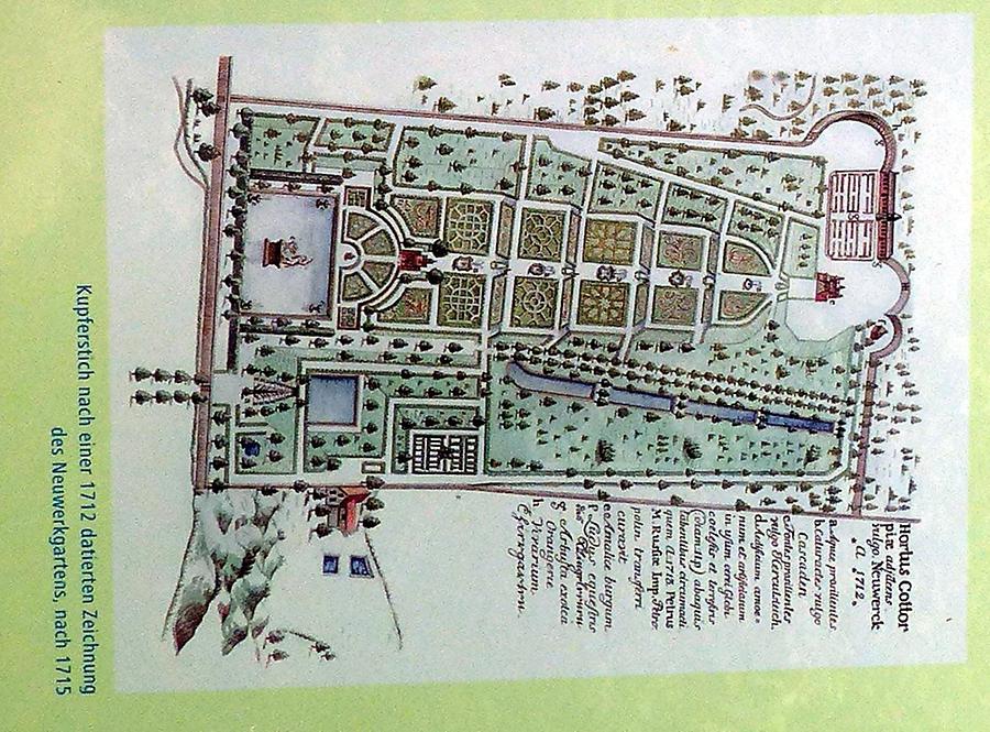 Gottorf Castle - Neuwerkgarten, Layout Plan