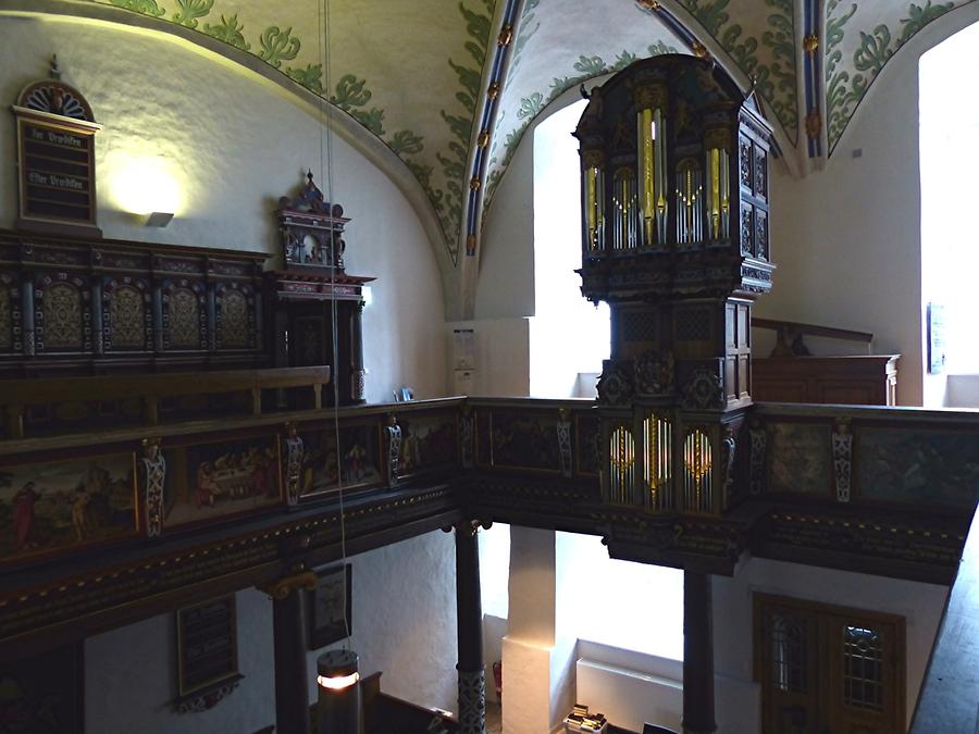 Gottorf Castle - Palace Chapel; Organ (1567)