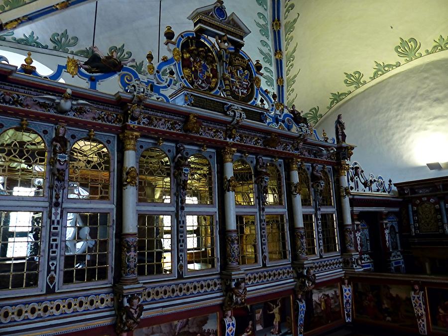 Gottorf Castle - Palace Chapel; Prayer Room above the Altar (1613)