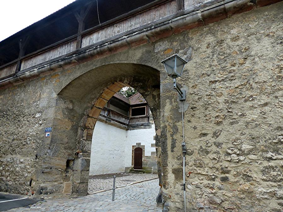 Amberg - City Walls; Wingershofer Gate