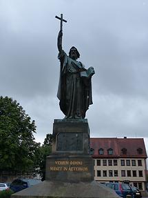 Fulda - Statue of Saint Boniface
