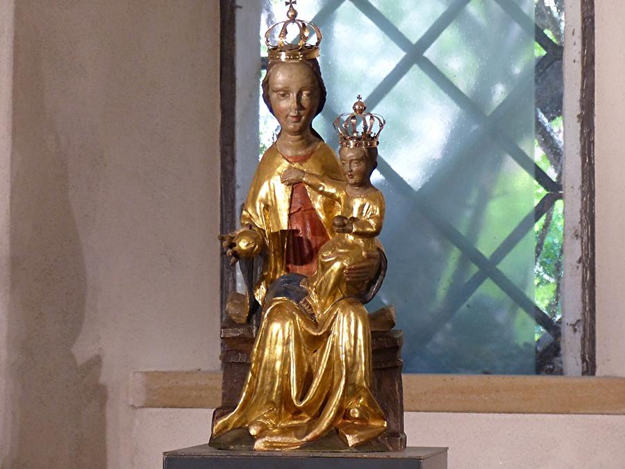 Hildesheim - Cathedral; Crypt, Miraculous Image of the Virgin Mary