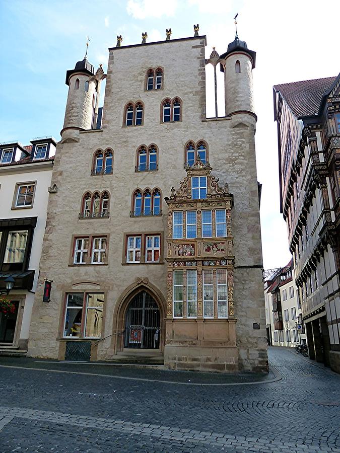 Hildesheim - Historic Market Place; 'Tempelhaus', 14th Century