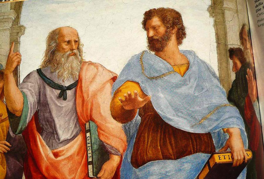 Aristoteles and Platon