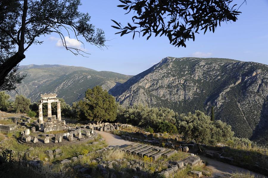 Athena Temple Delphi