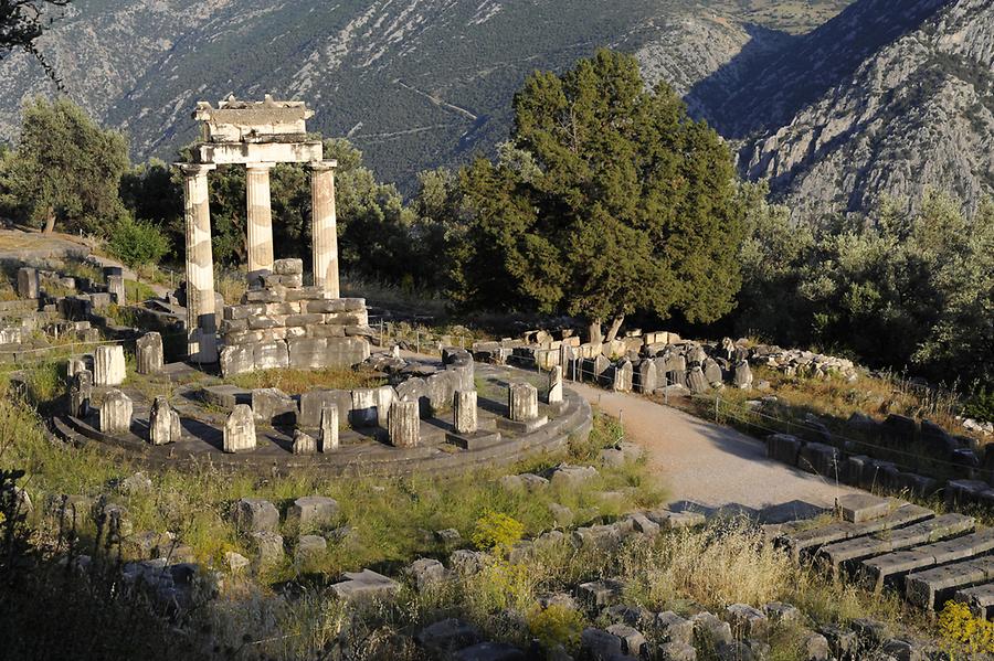 Athena Temple Delphi