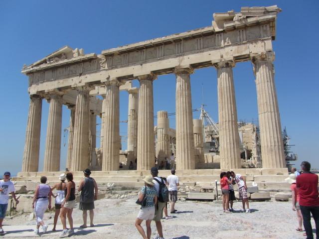 Rear of the Parthenon