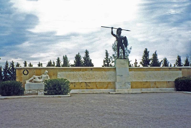 Monument to Leonidas and Spartans