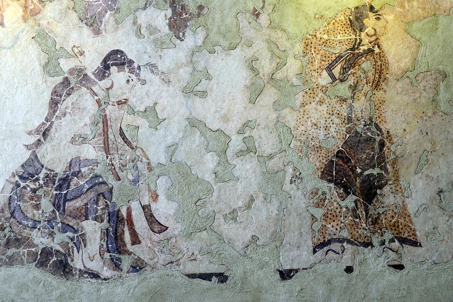 Museum of Prehistoric Thira - Fresco