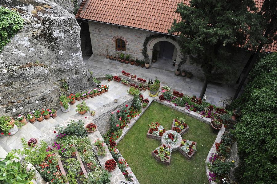 Monastery Garden Roussanou