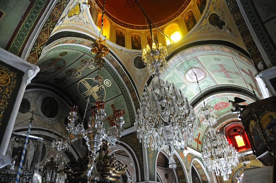 Ano Mera - Monastery Of Panagia Tourliani; Inside