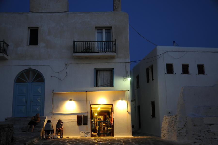 Mykonos Town at Night